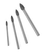 Set van 4 glas, tegel, spiegelboren (3, 5, 6, 8 mm), Doe-het-zelf en Bouw, Verzenden, Nieuw