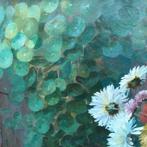 Carlo Pedroni (XIX) - Vaso con fiori, Antiek en Kunst