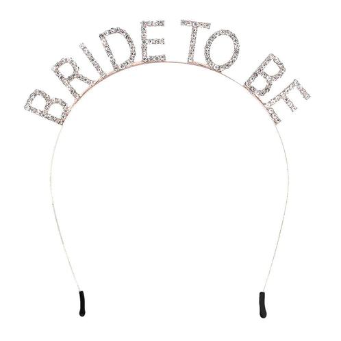 Bruiloft Haarband Bride To Be, Hobby & Loisirs créatifs, Articles de fête, Envoi