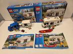 Lego Set - Ville - LEGO City Busje & Caravan 60117 +Camper, Kinderen en Baby's, Speelgoed | Duplo en Lego, Nieuw