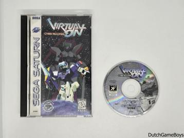 Sega Saturn - Virtual On: Cyber Troopers + Reg. Card - USA, Verzenden
