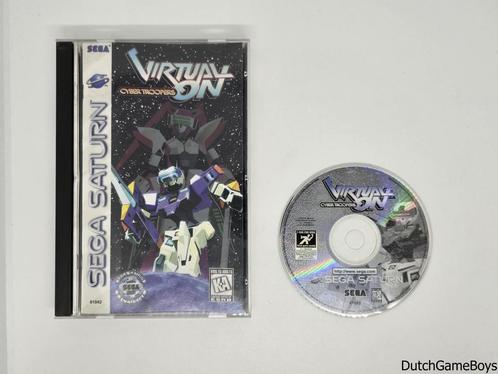 Sega Saturn - Virtual On: Cyber Troopers + Reg. Card - USA, Games en Spelcomputers, Games | Sega, Gebruikt, Verzenden