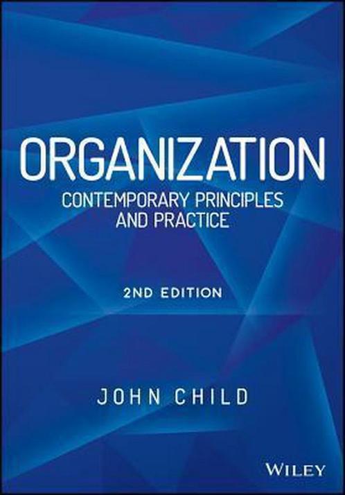 Organization Contemp Princi & Practic 2E 9781119951834, Boeken, Overige Boeken, Gelezen, Verzenden