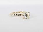 Bague de fiançailles - 14 carats Or jaune - 1.20ct. tw., Bijoux, Sacs & Beauté