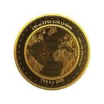 Tokelau. 2022 1/10 oz $10 NZD Tokelau Terra 9999 Gold Coin, Postzegels en Munten, Edelmetalen en Baren