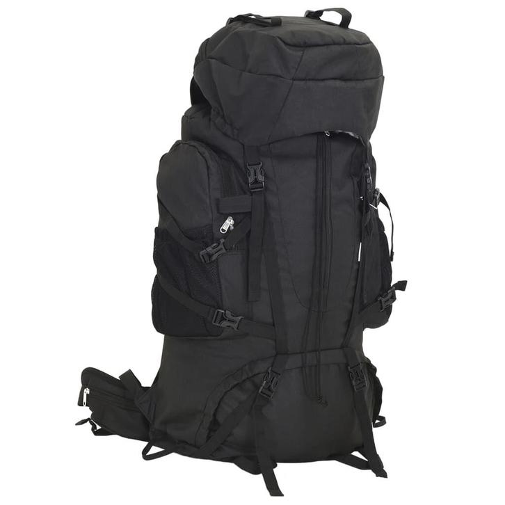 60L Rugzak Zwart | Retour Deal (wandelrugzak), Handtassen en Accessoires, Koffers, Minder dan 35 cm, 60 tot 70 cm, Verstelbaar tot rugtas