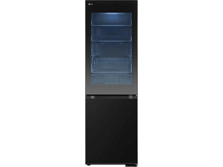 LG -  Koel-vriescombinatie -  - Zwart, Elektronische apparatuur, Koelkasten en IJskasten, Nieuw, Met aparte vriezer, 160 cm of meer