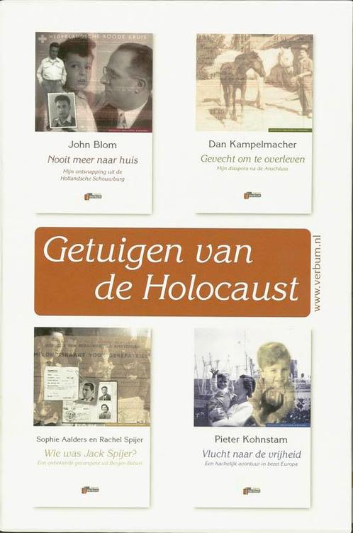 Getuigen van de Holocaust set / Holocaust Bibliotheek, Boeken, Oorlog en Militair, Gelezen, Verzenden