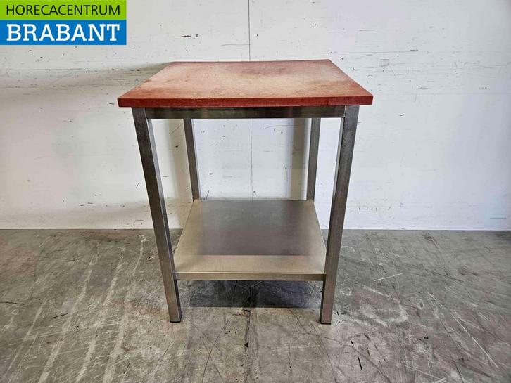 RVS Polyethyleen PE Snijtafel Werktafel 70 x 70 x 92 cm, Zakelijke goederen, Horeca | Meubilair en Inrichting, Ophalen of Verzenden