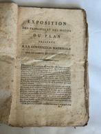 Collectif - Plan De Constitution présenté à la Convention