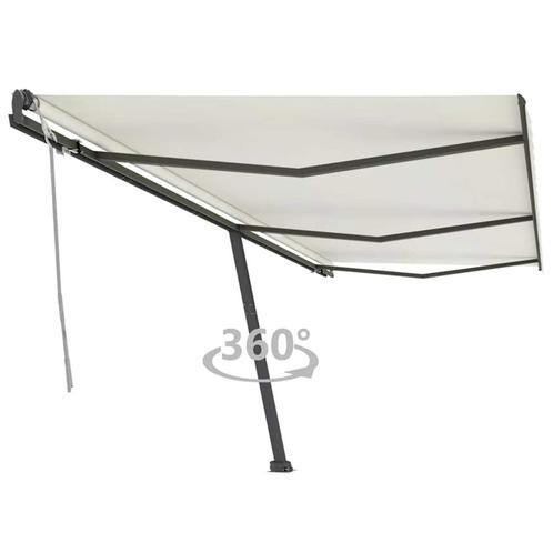 vidaXL Luifel vrijstaand handmatig uittrekbaar 600x300 cm, Tuin en Terras, Zonneschermen, Nieuw, Verzenden