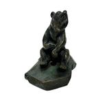Georges Chouettes - Figuur - sitting bear - Brons, Antiquités & Art, Antiquités | Céramique & Poterie