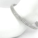 Armband - 14 karaat Witgoud -  3.42ct. tw. Diamant