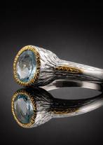 Topaas - Zilver - Ring - Exclusief ontwerp