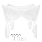 tectake Klamboe voor eenpersoons- en tweepersoonsbedden - wi, Verzenden