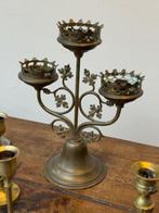 Chandelier (16) - Laiton, Plaqué(e) argent - Lot de