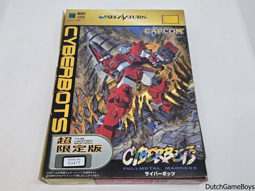 Sega Saturn - Cyberbots + Spine & Reg. Card - Limited Editio, Games en Spelcomputers, Games | Sega, Gebruikt, Verzenden