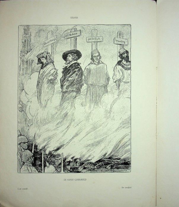 Louis Raemaekers - Het toppunt der beschaving - serie 1 tm 7, Antiek en Kunst, Antiek | Boeken en Manuscripten