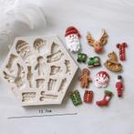 Kerst Siliconen Fondant Mal - Chocolade Zeep Kaarsen Maken, Verzenden, Nieuw