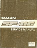 1989 SUZUKI SWIFT WERKPLAATSHANDBOEK ENGELS