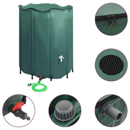 Regenton met Tap 1000L | Retour Deal | Ideaal Tuinwater, Tuin en Terras, Regentonnen, 150 liter of meer, Met kraantje, Nieuw, Kunststof