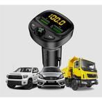 Dual USB Autolader Bluetooth Transmitter Handsfree Oplader, Telecommunicatie, Mobiele telefoons | Toebehoren en Onderdelen, Verzenden