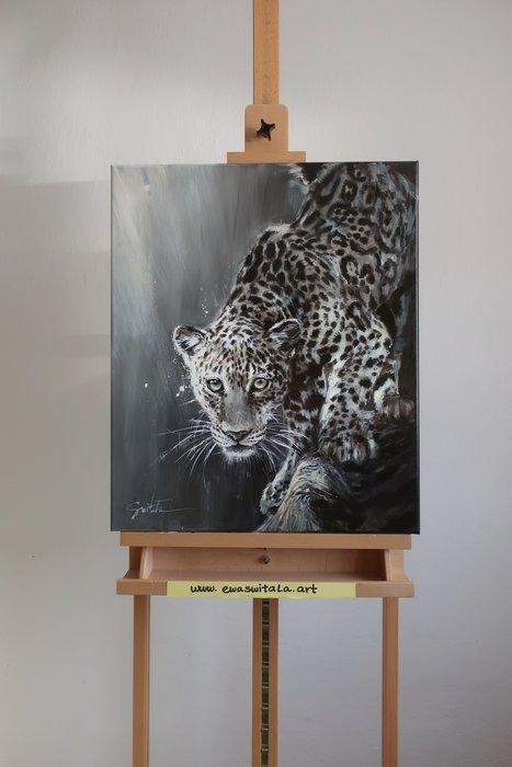 Ewa Switala - Silent Hunter, Antiquités & Art, Art | Peinture | Moderne