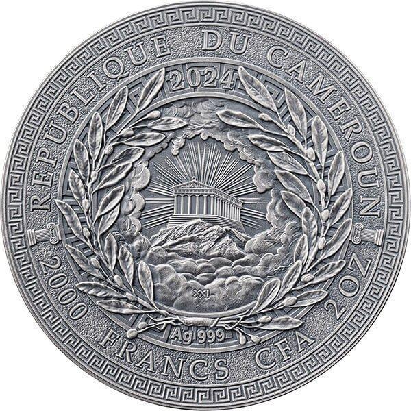Kameroen. 2000 Francs 2024 Ares - The Great Greek Mythology, Timbres & Monnaies, Monnaies | Europe | Monnaies non-euro