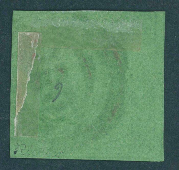 Baden 1853 - Zeer zeldzame rode NmSt. 50 voor Gernsbach op 3, Timbres & Monnaies, Timbres | Europe | Allemagne