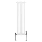 Traditionele 3 Kolom Verticaal Radiator - 1500 x 292mm - Wit, Doe-het-zelf en Bouw, Verzenden, Nieuw