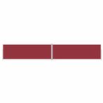 Groot Rood Windscherm 200x1200cm | Retour Deal | 46%, Tuin en Terras, Zonneschermen, Verzenden, 450 cm of meer, Nieuw, 150 tot 300 cm