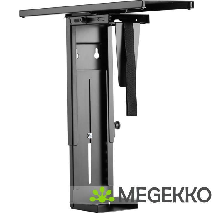 Equip 650892 CPU-houder Under desk CPU holder Zwart, TV, Hi-fi & Vidéo, Support de télévision, Envoi