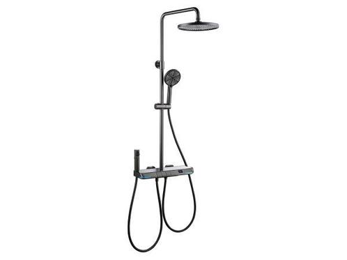 Veiling - Opbouw regendoucheset met digitaal display, Doe-het-zelf en Bouw, Sanitair