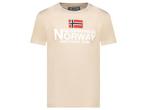 Veiling - Geographical Norway Jacky Shirt Beige - S, Kleding | Heren, T-shirts, Nieuw