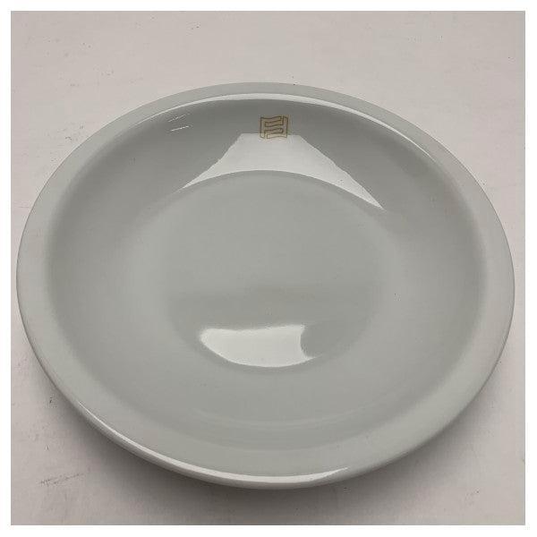 Bieden: Ferretti Marine Grade Porcelain Soup Bowl 21cm - Du, Huis en Inrichting, Keuken | Servies, Ophalen of Verzenden