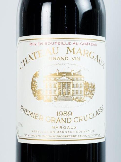 1989 Château Margaux - Bordeaux, Margaux 1er Grand Cru, Verzamelen, Wijnen