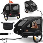 KESSER® Hondenfietskar tot 45 kg 2in1 Fietskar Hond - Zwart, Verzenden, Nieuw
