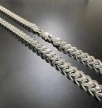 Zonder minimumprijs - Ketting Zilver - 8 mm zilveren, Handtassen en Accessoires