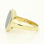 Ring - 14 karaat Geel goud - Lagensteen, Handtassen en Accessoires, Ringen, Nieuw