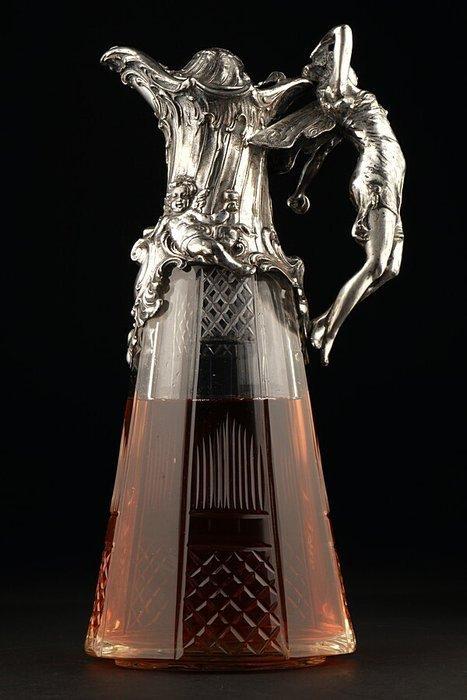 Karaf - Verzilverd, Antiek en Kunst, Antiek | Meubels | Stoelen en Sofa's