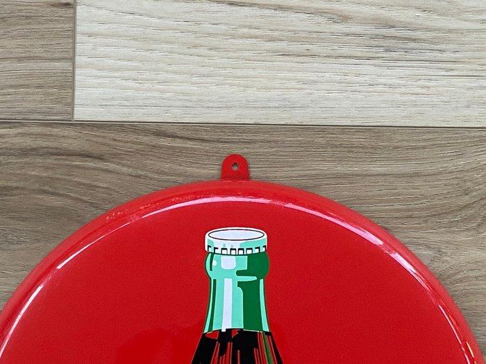 Coca-Cola - Plaque - Metaal, Antiquités & Art, Antiquités | Assiettes décoratives & Carrelages