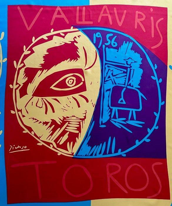 Pablo Picasso (1881-1973) - Vallauris, Toros - Foulard, Antiek en Kunst, Antiek | Overige Antiek