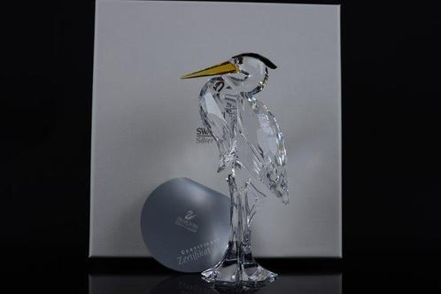 Figuur - Swarovski - Zilver Reiger (Boxed + Certificate) -, Antiek en Kunst, Curiosa en Brocante