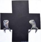 Jos Verheugen - Free after Malevich, with baby iguanas, Antiek en Kunst