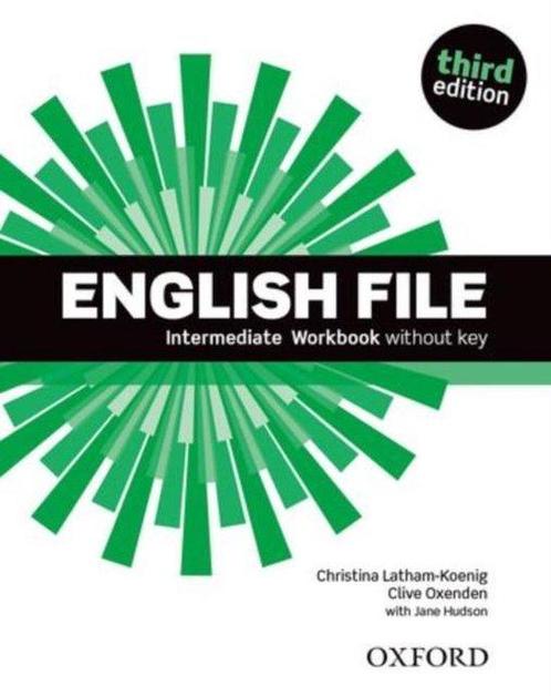 English File intermediate 3e workbook without key Collectif, Boeken, Overige Boeken, Zo goed als nieuw, Verzenden