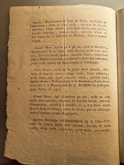 Document - Commissaire provisoire du Directoire exécutif -, Antiquités & Art, Antiquités | Livres & Manuscrits