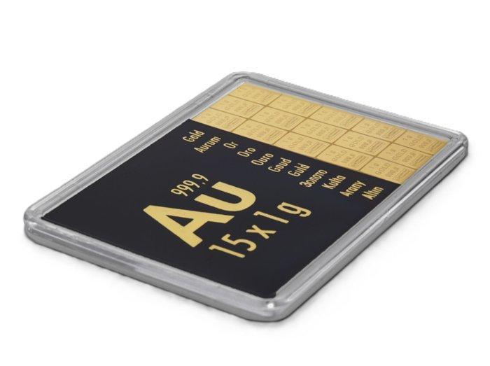 15 gram - Goud .999 - ESG / Valcambi SA - Met certificaat, Timbres & Monnaies, Métaux nobles & Lingots