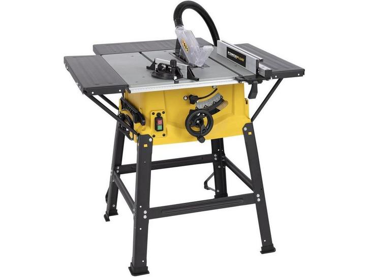Powerplus POWX07595 - Elektrische tafelzaag - 2000W 250mm -, Doe-het-zelf en Bouw, Gereedschap | Zaagmachines, Zo goed als nieuw