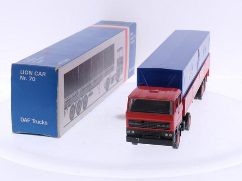 Schaal 1:50 DAF 2800 Lion Car Nr. 58-70 trekker met opleg..., Hobby & Loisirs créatifs, Voitures miniatures | 1:50, Enlèvement ou Envoi