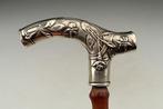 Canne de marche - Argent 800, Antiek en Kunst
